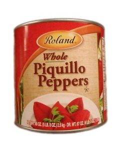 Canned Whole Red Piquillo Peppers   