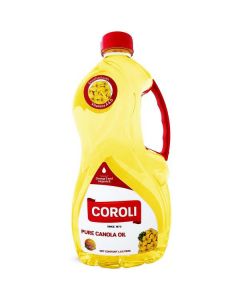 Canola Oil 6 X  Plastic Bottle (1.8 liter)