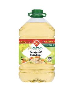 Canola Oil 3 X  Plastic Bottle (5 liter)