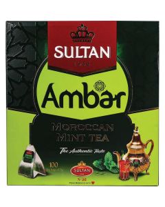 Ambar Moroccan Mint Tea 600 X  Pyramid Tea Bag 