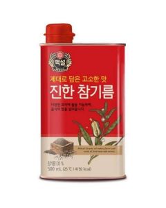 Sesame Oil 12 X  Tin (500 ml)