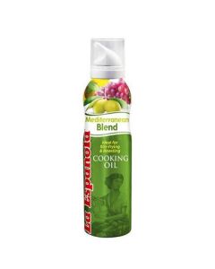 Mediterranean Blend Cooking Oil Spray 6 X  Metal Can (200 ml)