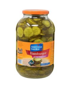 Hamburger Dill Flavored-Chips 6 X  Glass Jar 