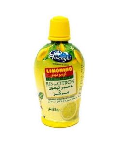 Lemon Juice 24 X  Plastic Bottle (125 ml)