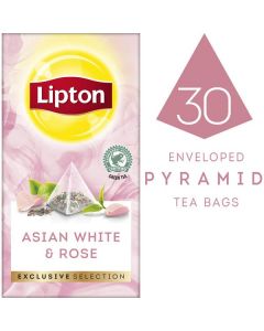 Asian White & Rose Tea 180 X  Pyramid Tea Bag 