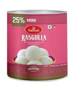 Rasgulla Dessert 12 X  Metal Can 