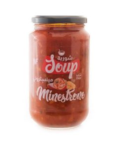 Minestrone Soup 6 X  Glass Jar (550 ml)