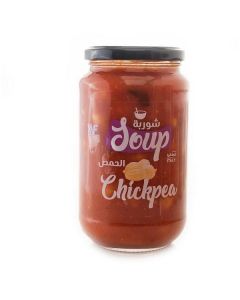 Chickpeas Soup 6 X  Glass Jar (550 ml)