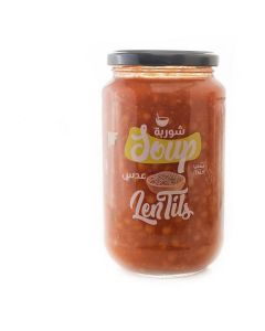 Lentil Soup 6 X  Glass Jar (550 ml)