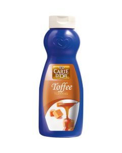 Toffee Topping 6 X  Plastic Bottle (1 liter)