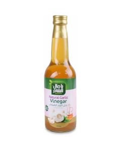 Natural Garlic Vinegar 12 X  Glass Bottle (370 ml)