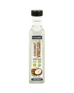 Organic Coconut Vinegar 12 X  Glass Bottle (400 ml)