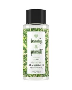 Delightful Detox Tea Tree Oil & Vetiver Conditioner 8 X  Plastic Bottle (400 ml)