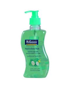 Green Tea & Cucumber Hand & Body Wash 12 X  Squeeze Bottle (500 ml)