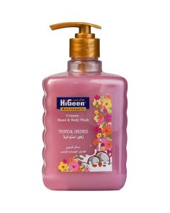 Tropical Orchids Creamy Hand & Body Wash 12 X  Squeeze Bottle (500 ml)