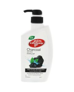 Shower Gel (Charcoal) 6 X  Squeeze Bottle (500 ml)