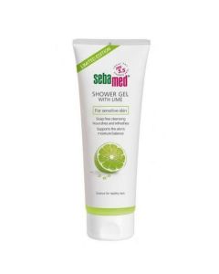 Shower Gel with Lime 6 X  Squeeze Bottle (250 ml)