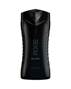 Black Shower Gel 6 X  Squeeze Bottle (250 ml)