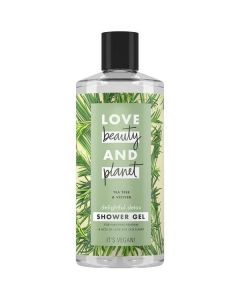 Delightful Detox Tea Tree Oil & Vetiver Shower Gel 8 X  Plastic Bottle (400 ml)