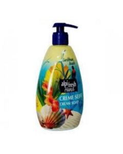 Cream Soap Caribbean Beach 12 X  Squeeze Bottle (500 ml)