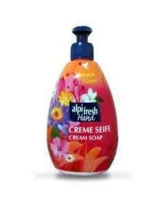 Cream Soap Summer Flower 12 X  Squeeze Bottle (500 ml)