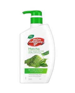 Shower Gel (Matcha) 6 X  Squeeze Bottle (500 ml)