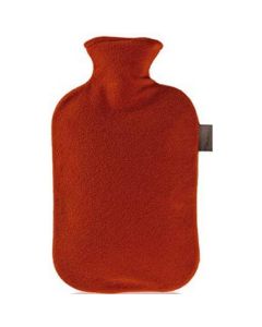 Red Hot Water Bottle with Cover   