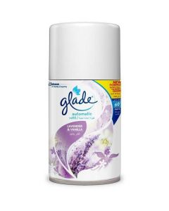 Air Freshener Automatic Refill (Lavender & Vanilla) 6 X  Metal Can (269 ml)