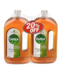 Antiseptic Liquid 2 X  Plastic Bottle (1 liter)