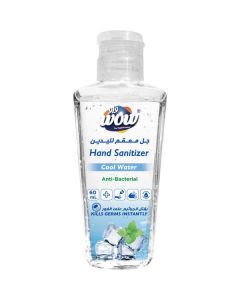 Hand Sanitizer Cool Water 48 X  Squeeze Bottle (60 ml)