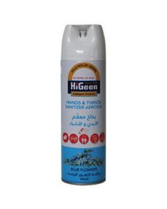 Hand & Things Sanitizer Aerosol Blue Flowers 12 X  Metal Can (450 ml)