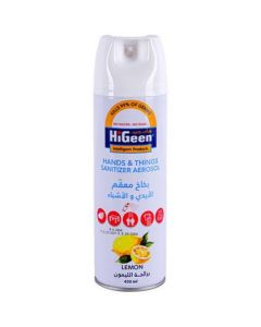 Hand & Things Sanitizer Aerosol Lemon 12 X  Metal Can (450 ml)