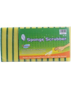 Heavy Duty Scrub Sponge - Large 12 X  Piece 