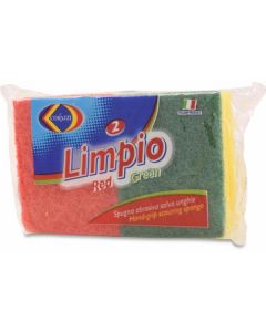 Limpio Presa Shaped Scouring Sponges 24 X  Bag 