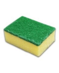 Sponge with Scouring Green Pad 12 X  Piece 