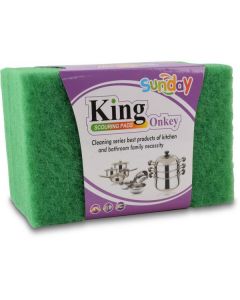 Green Scouring Pads 10 X  Piece 