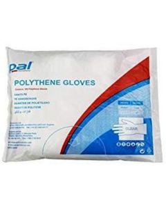 Polythene Latex Gloves - Medium 50 X  Bag 