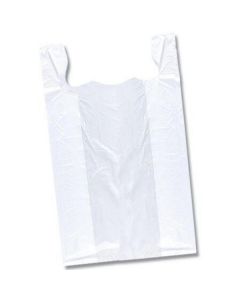 White Shopping Bags - Large   