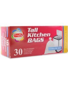 Tall Kitchen Plastic Bags 13 Gallons 12 X  Piece 