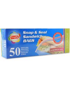 Sandwich Bags with Adhesive Flap 24 X  Piece 