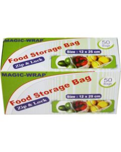 Food Storage Bag - Zip & Lock (LDPE) 24 X  Piece 