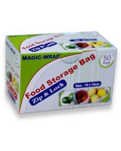 Food Storage Bag - Zip & Lock (LDPE) 40 X  Piece 