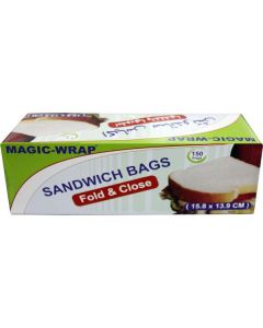 Sandwich Bags (Fold & Close) 12 X  Piece 