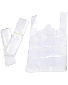 White Plastic Food Bag   