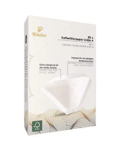 Coffee Filter Paper Size 4, White 80 X  Piece 