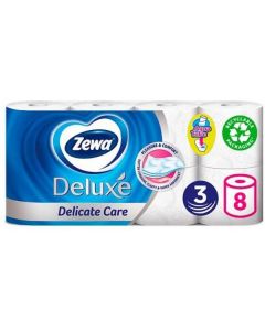 Deluxe Delicate Care Rolls -Toilet Paper 3 Layers 56 X  Roll 