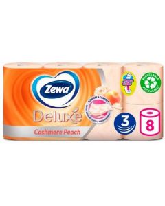 Deluxe Cashmere Peach Toilet Paper 3-Ply 56 X  Roll 