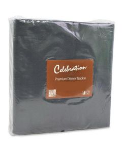 Paper Napkin 2 Ply - Black 40 X  Bag 