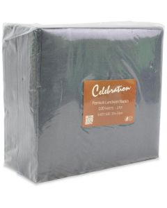 Paper Napkin 2 Ply - Black 20 X  Bag 