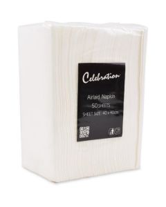 Airlaid Paper Napkin Fold- White 1000 X  Piece 